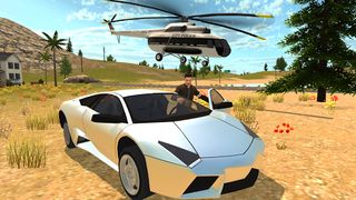 Helicopter Flying Car Driving - Screenshot 1