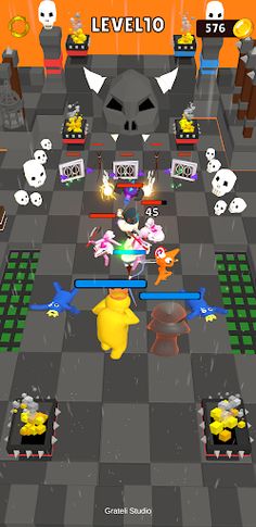 Merge Monster Blue Evolution - Screenshot 3