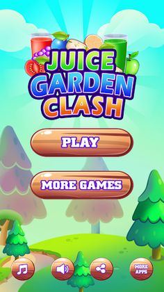 Juice Garden Clash - Screenshot 1