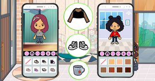 Toca Doll Dress Up World Life - Screenshot 2