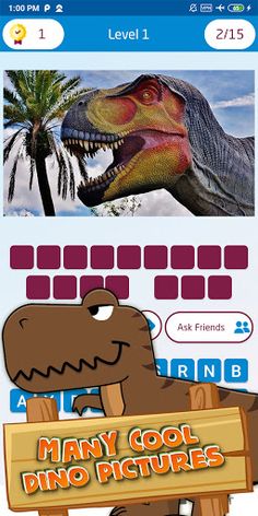 Dinosaur name quiz - Screenshot 4