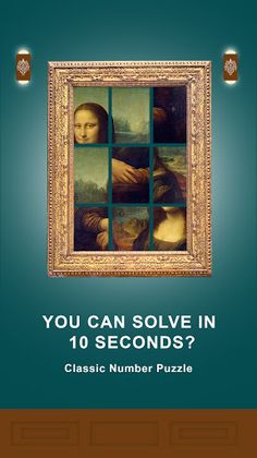 Paintings Puzzle: sliding game - Screenshot 1