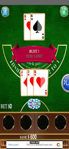 Black Jack 21 - Screenshot 4