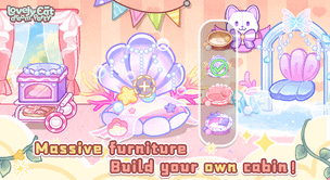 Lovely cat dream party - Screenshot 3
