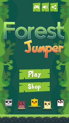 Forest jumper - Screenshot 1