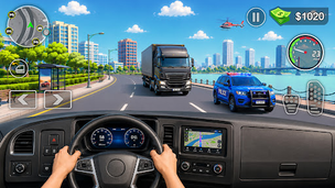 Vehicle Drive Masters: 3D Game - Screenshot 1