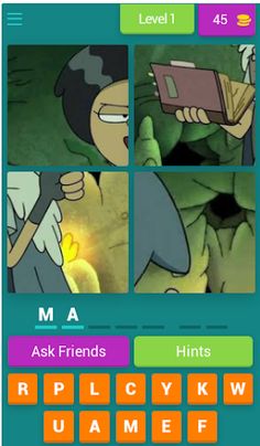 Amphibia guess words - Screenshot 1