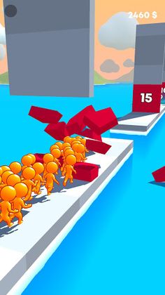 Crossy Crowd - Runner - Screenshot 4