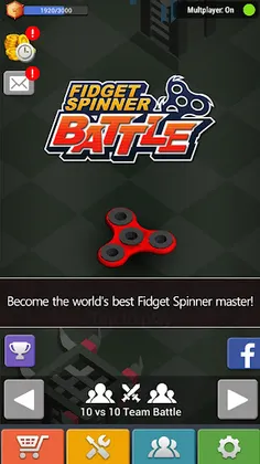 Fidget Spinner Battle.io - Screenshot 1