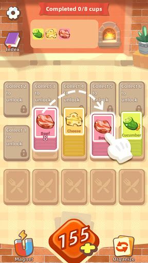 Pizza Sort: Food Sorting Games - Screenshot 2