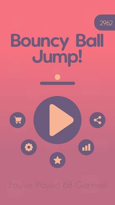 Bouncy Ball Jump! -whirlybird - Screenshot 4