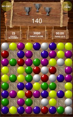Marble Match three Puzzle game - Screenshot 1