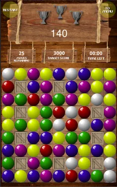Marble Match three Puzzle game - Screenshot 1