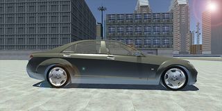 Benz S600 Drift Simulator: Car - Screenshot 3