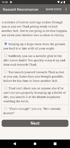 The Nascent Necromancer - Screenshot 1