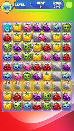 VegCandies Sweet Puzzle - Screenshot 1