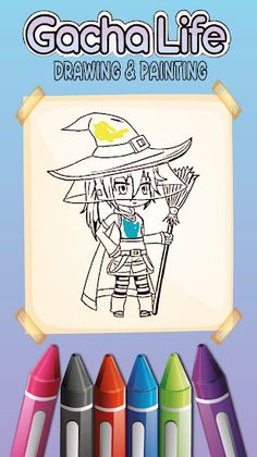 Gacha Life Coloring Book - Screenshot 1