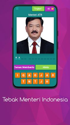 Kuis Menteri Indonesia 2023 - Screenshot 1
