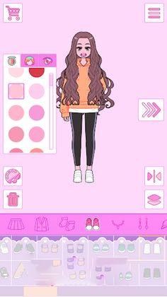 Vlinder Makeup dress up - Screenshot 1