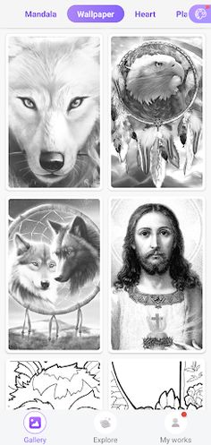 Wallpaper Paint : Color by No. - Screenshot 3