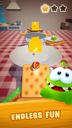 Om Nom Golf - Screenshot 2