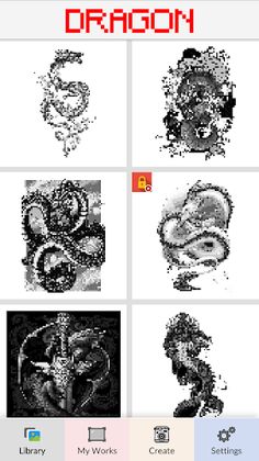 Dragon Pixel Number - Screenshot 1