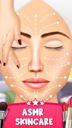 ASMR Doctor Game: Happy Makeup - Screenshot 4