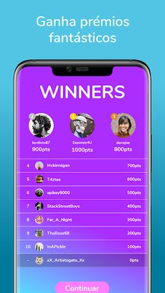 NightQuiz – Quiz com prémios - Screenshot 1