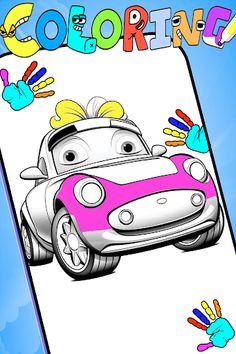 Cars Painting: Car Coloring - Screenshot 2
