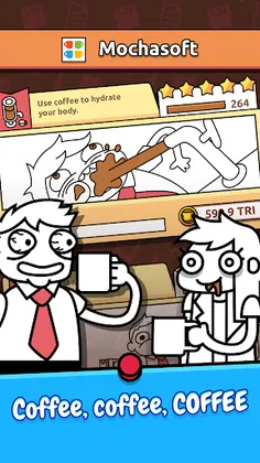 Idle Coffee Inc.: Clicker Game - Screenshot 1