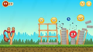 Red And Blue Ball Shooter Game - Screenshot 2