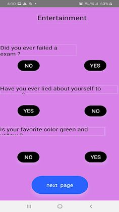 Fun Quiz - Screenshot 3