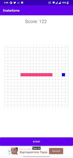 Snake Game - Screenshot 1