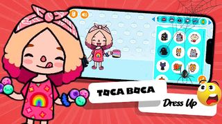 Tocaboca Wednesday Dress Up - Screenshot 2