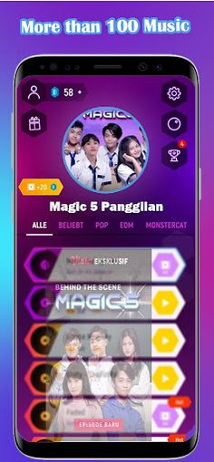 Magic 5 tiles hop Indosiar 3D - Screenshot 1