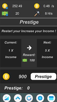 Idle Crypto - Earn Bitcoin! - Screenshot 3