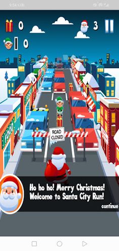 Santa City Fun Game - Screenshot 1