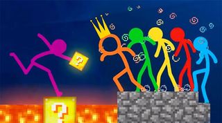 Stickman Parkour 2: on-line - Screenshot 3