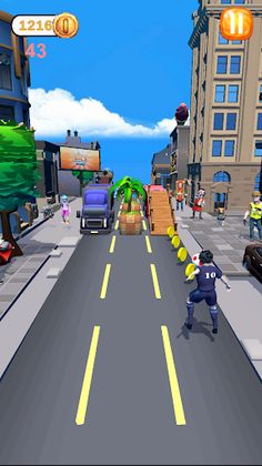Kick And Run : Runner Game - Screenshot 3