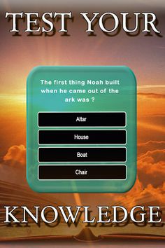 Holy Bible Faith Test Quiz - Screenshot 2