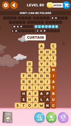 Stack Cookies Word Puzzle Game - Screenshot 2