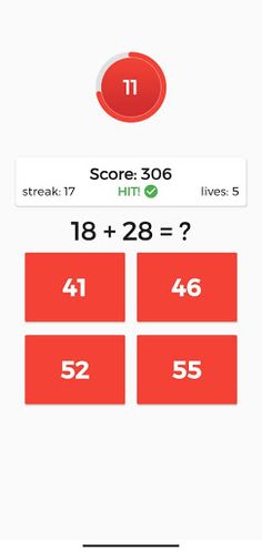 Swift Math Game - Fun & Math - Screenshot 2