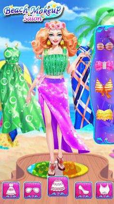 Makeup Salon - Beach Party - Screenshot 3