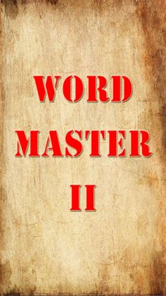 Word Master 2 - Screenshot 1