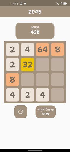 2048 Game - Screenshot 3