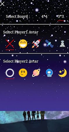 Tic Tac Toe - Space Mode - Screenshot 2