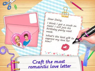 Secret Love Diary! Story Games - Screenshot 1