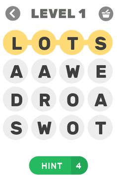 CRAZY WORDS SEARCH - Screenshot 1