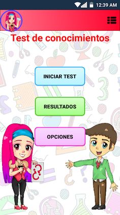 Test de conocimientos Gratis - Screenshot 2
