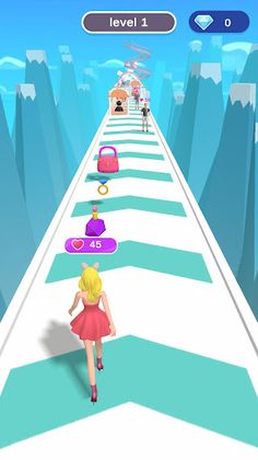 DressUp Run - Fashion Girl - Screenshot 4